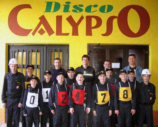 Disco Calypso sponsert Feuerwehrjugend